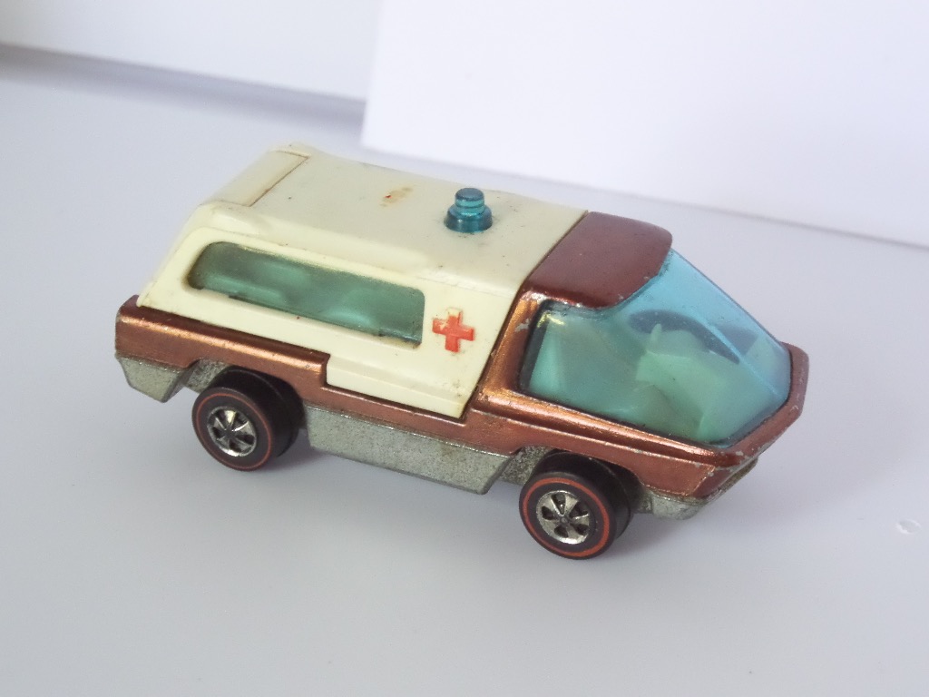 hot wheels redline ambulance